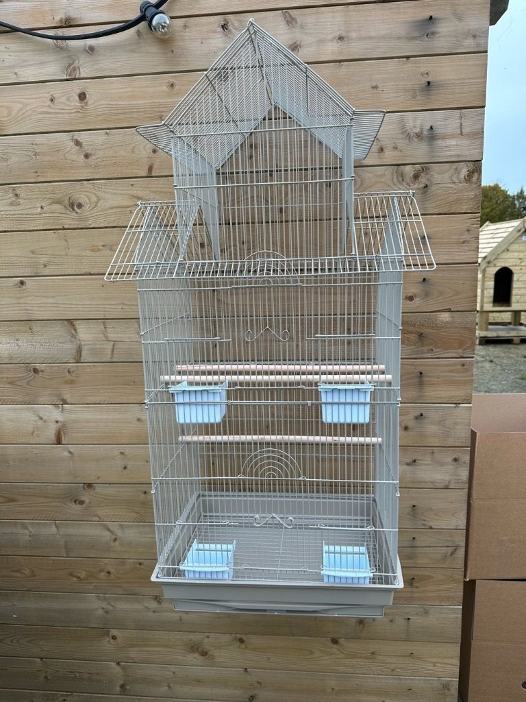 Vogel kooi: 'Princess Deluxe', Dieren en Toebehoren, Ophalen, Nieuw, Metaal, Vogelkooi