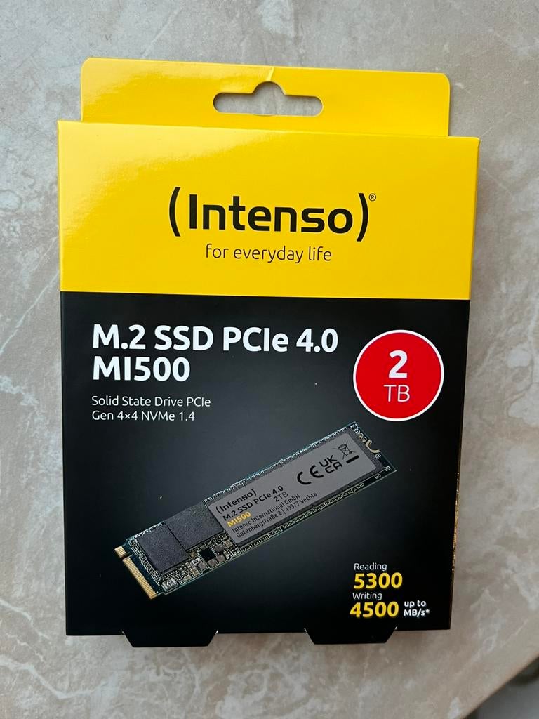SSD 2TB M.2 PCIe 4.0, Neuf, Enlèvement ou Envoi, SSD, Interne