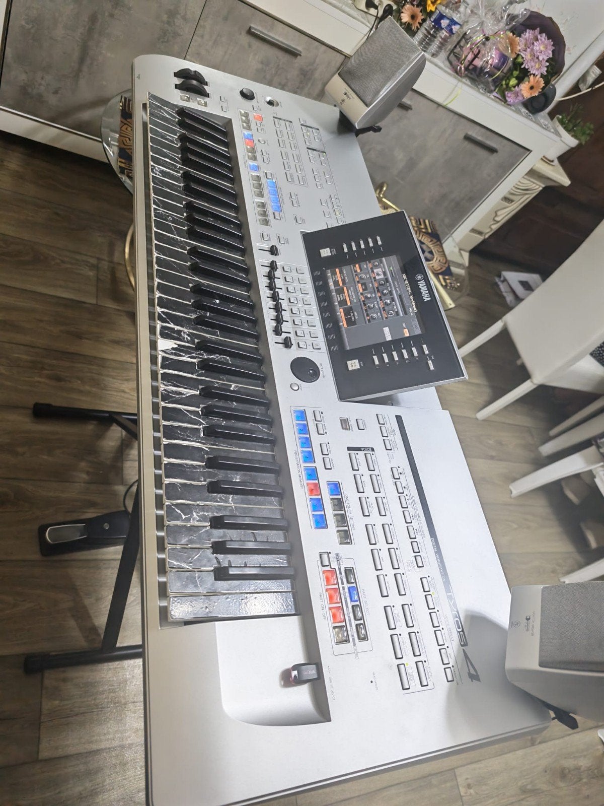 YAMAHA TYROS-4 TE KOOP, Muziek en Instrumenten, Keyboards, Ophalen, Yamaha