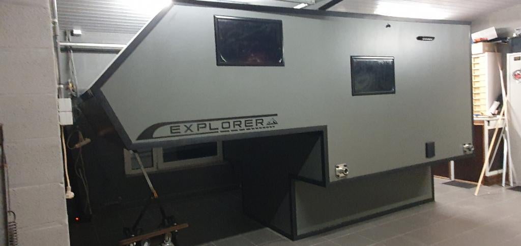 nieuwe afzetunit,pick-up camper, Ophalen, Nieuw
