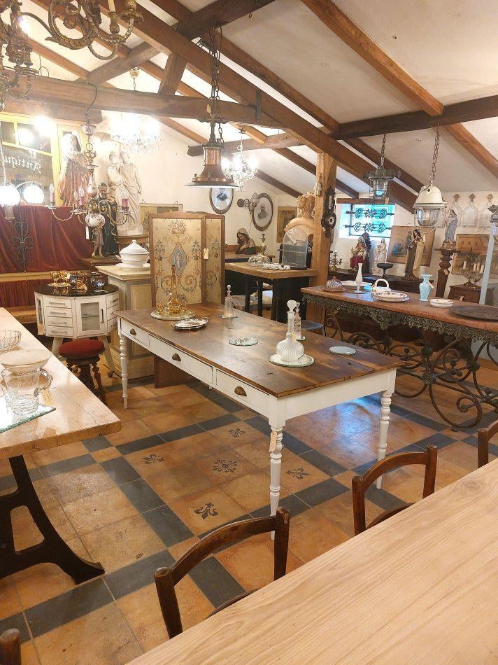 ancienne table de salle à manger de campagne, Enlèvement