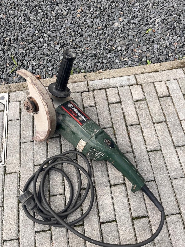 Metabo slijpmachine, Ophalen, Gebruikt, Minder dan 700 watt, Haakse handslijpmachine