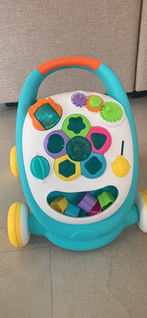 Loopwagentje Playgro, Ophalen, Zo goed als nieuw, Overige typen, Met geluid