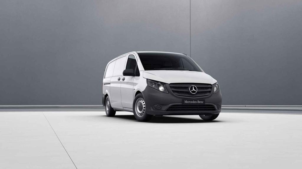 Mercedes-Benz Vito 114 CDI 9G-TRONIC Perfect Tool L2, Auto's, Bestelwagens en Lichte vracht, 4 deurs, Zwart, 4 cilinders, 136 pk