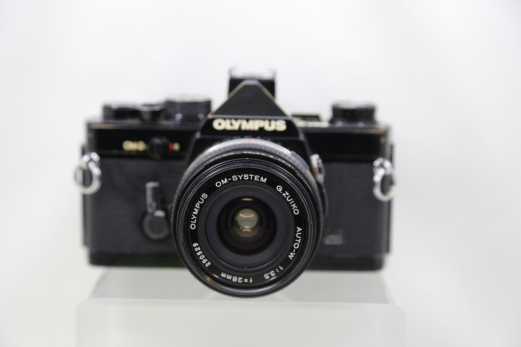 FILM CAMERA OLYMPUS OM 2  SLR, Ophalen of Verzenden, Gebruikt, Spiegelreflex, Olympus