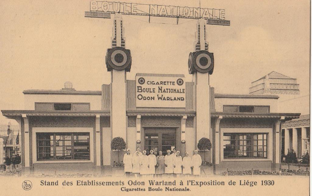 LUIK  EXPO  1930 -  Sigaretten Odon Warland, Verzamelen, Verzenden, 1920 tot 1940, Ongelopen, Luik