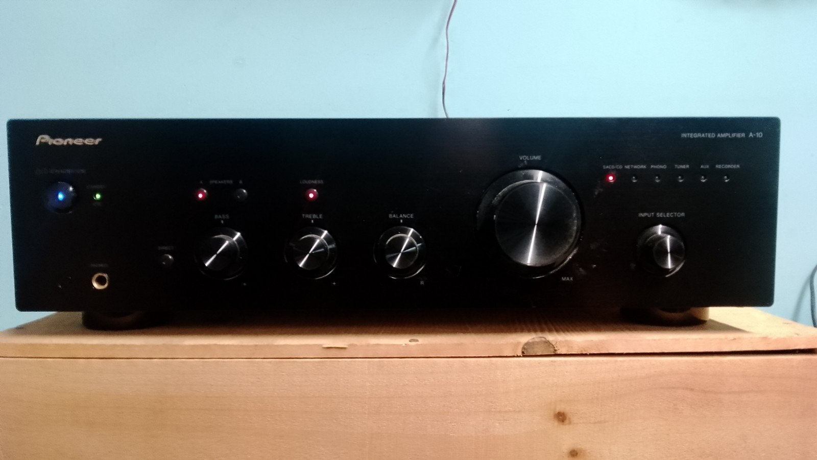 Prachtige versterker pioneer volledig na gezien koopje, Audio, Tv en Foto, Versterkers en Ontvangers, Ophalen, Pioneer