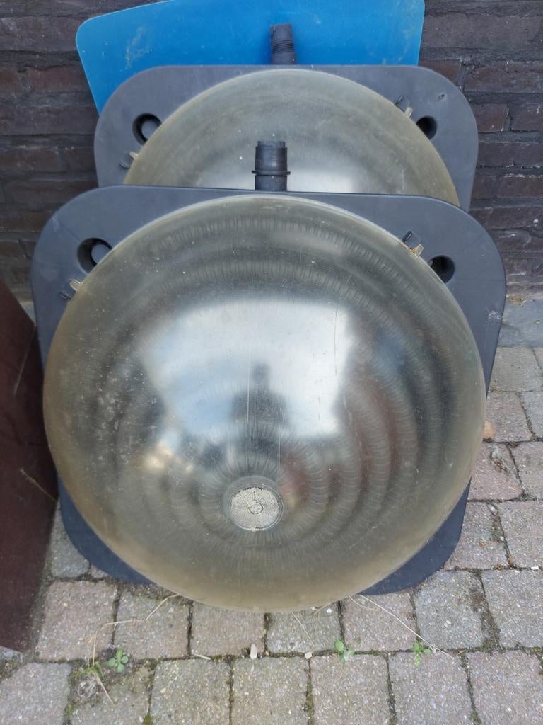 Solar bollen zon zwembadverwarming, Ophalen