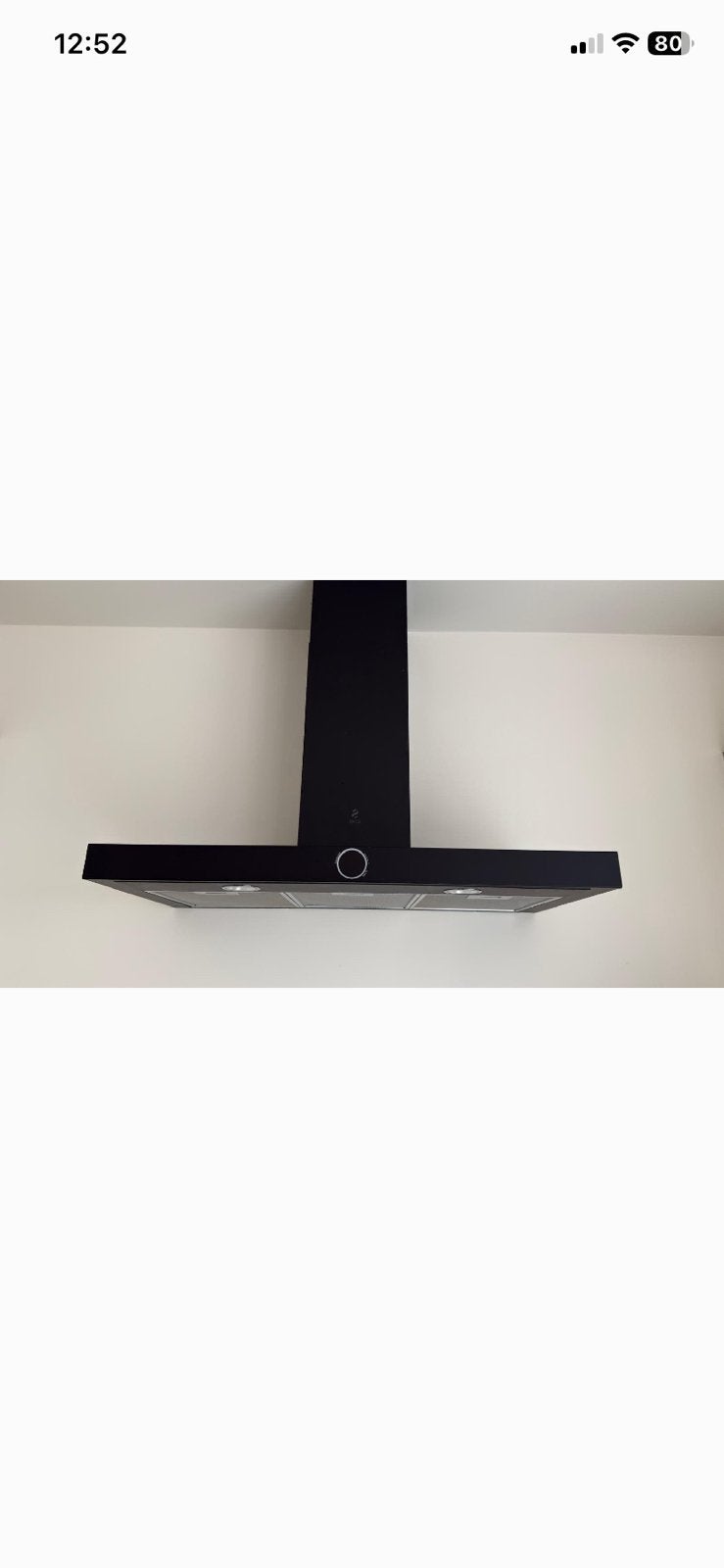 Capot avec filtre à charbon, Electroménager, Enlèvement, Comme neuf, Recyclage