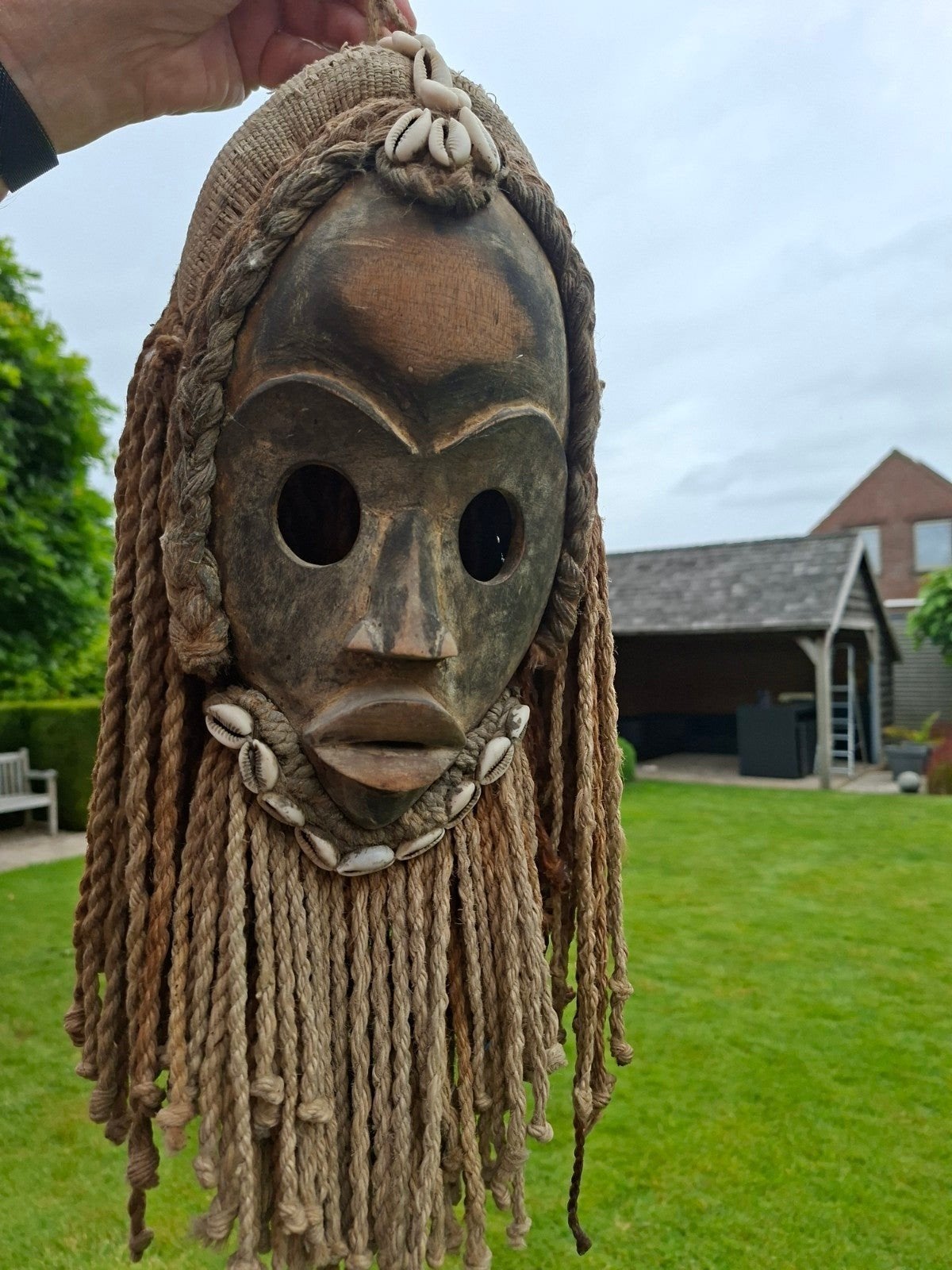 Authentiek Ethiopisch masker., Enlèvement, Masque