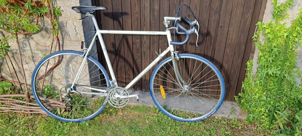 Motobécane Super Mirage —Columbus Gamma Tubes —Groot formaat, Fietsen en Brommers, Ophalen, Gebruikt, Staal, Velgrem