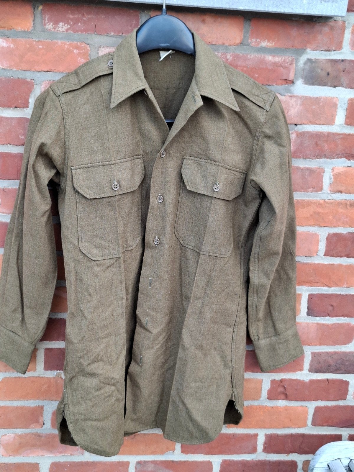 chemise d'officier de l'armée américaine de la Seconde Guerr, Collections, Objets militaires | Seconde Guerre mondiale, Enlèvement ou Envoi
