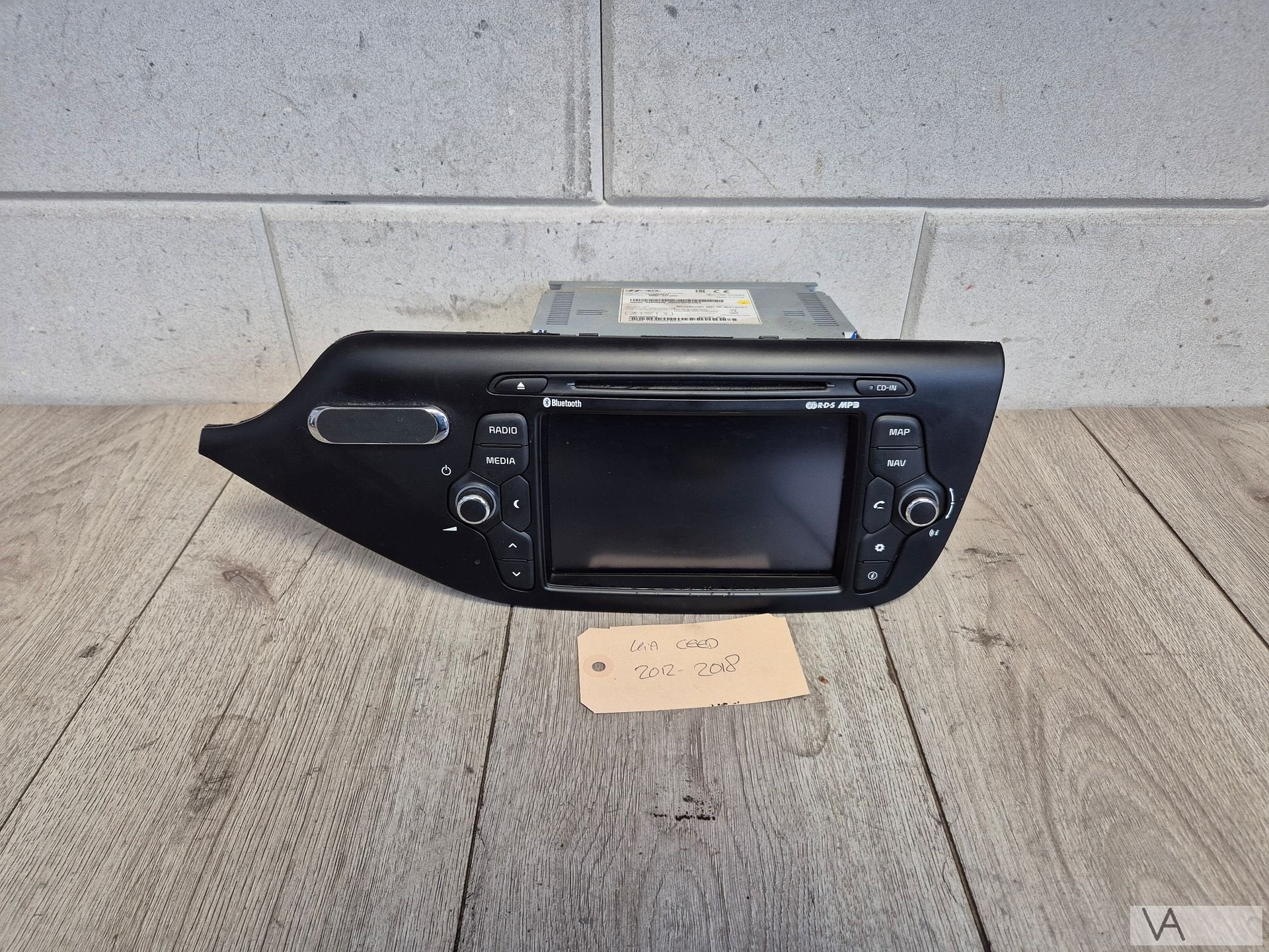 Radio navigatie van Kia Ceed Cee'd 2012 - 2018 96560-a2110, Kia, -, Utilisé, -