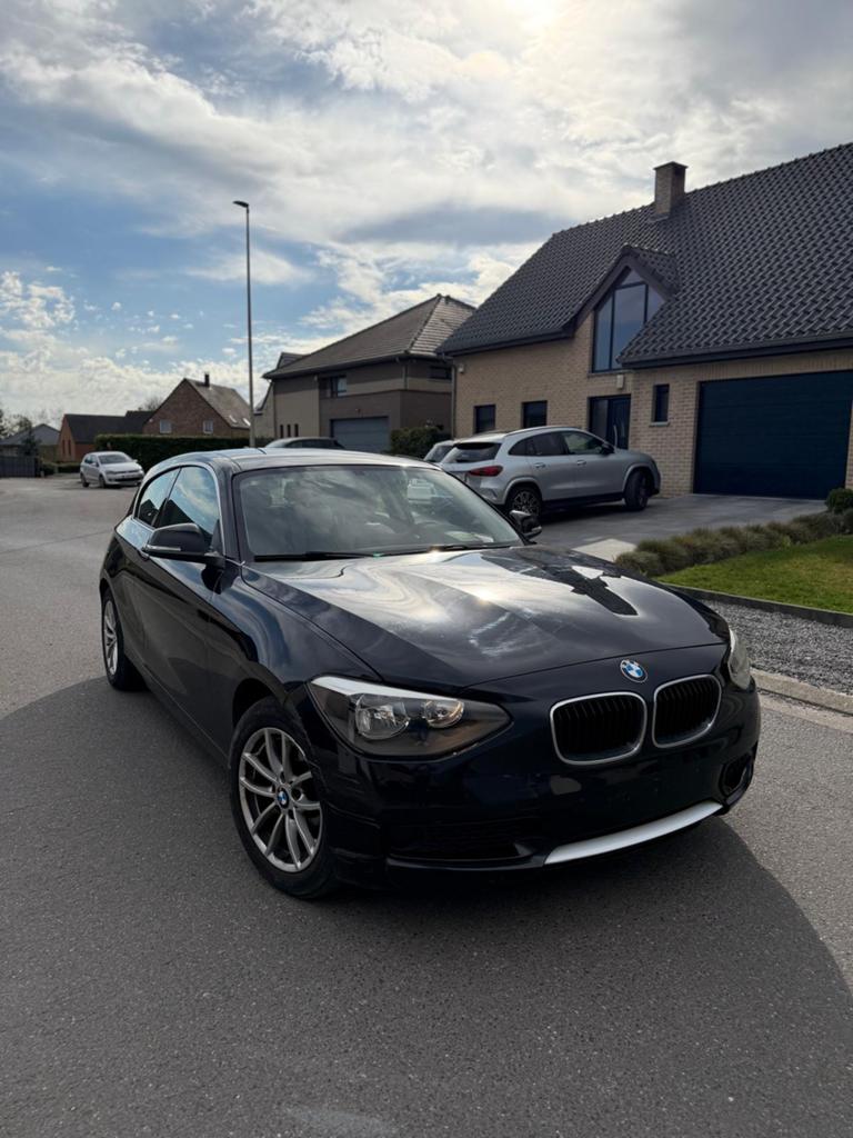BMW 1-serie, Auto's, BMW, Euro 5, 1 Reeks, Zwart, Bedrijf