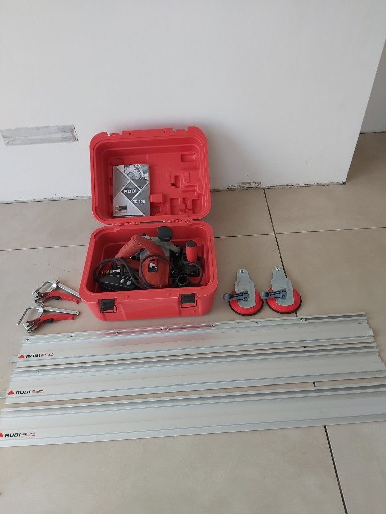 Tegelzaagmachine kit rubi TC-125 G2, 1200 watts ou plus, Enlèvement, Autres types, Rubi