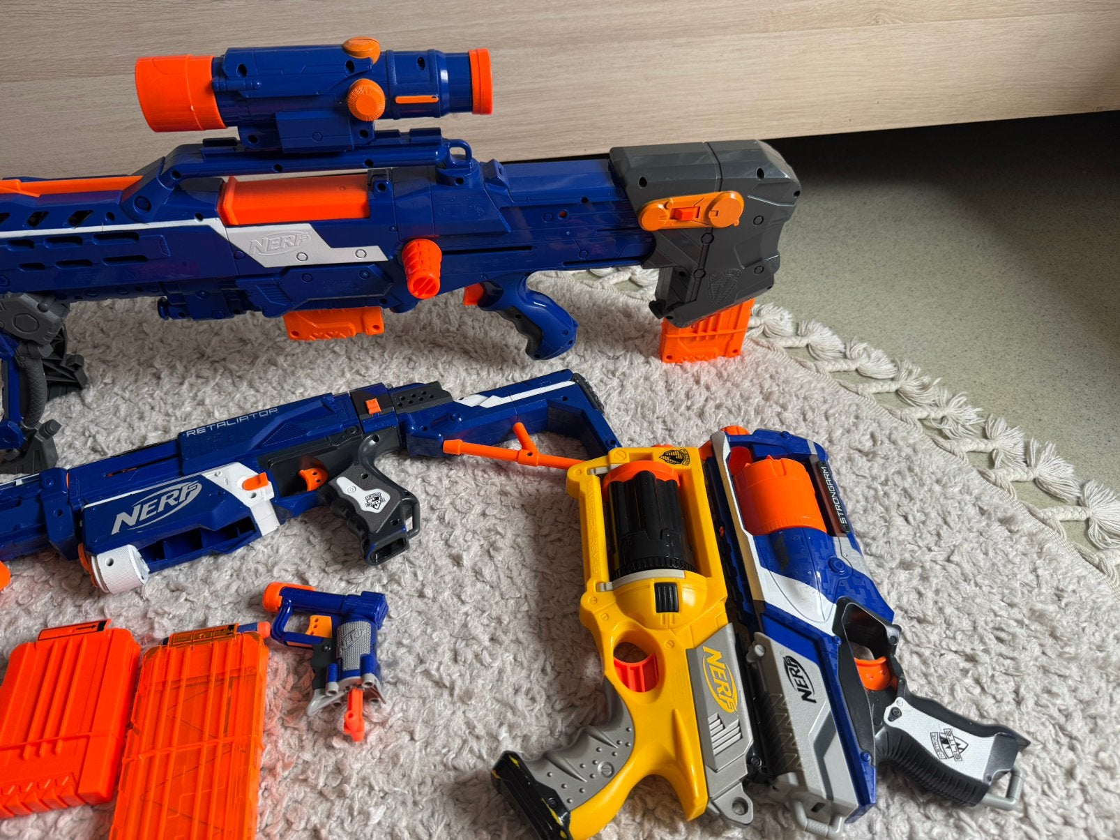 Collection NERF (voir description), Enfants & Bébés, Jouets | Extérieur | Jeu d'action, Comme neuf, Enlèvement ou Envoi