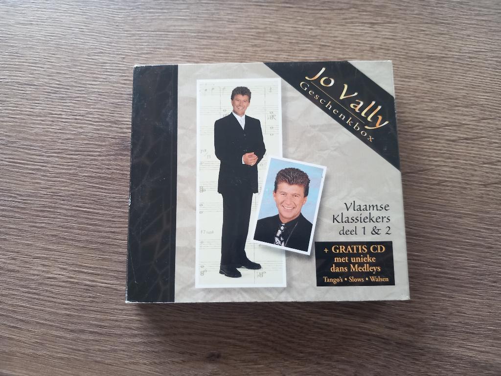 3CD Jo Vally Vlaamse Klassiekers Schlager Chanson Belpop, Ophalen of Verzenden, Levenslied of Smartlap, Boxset