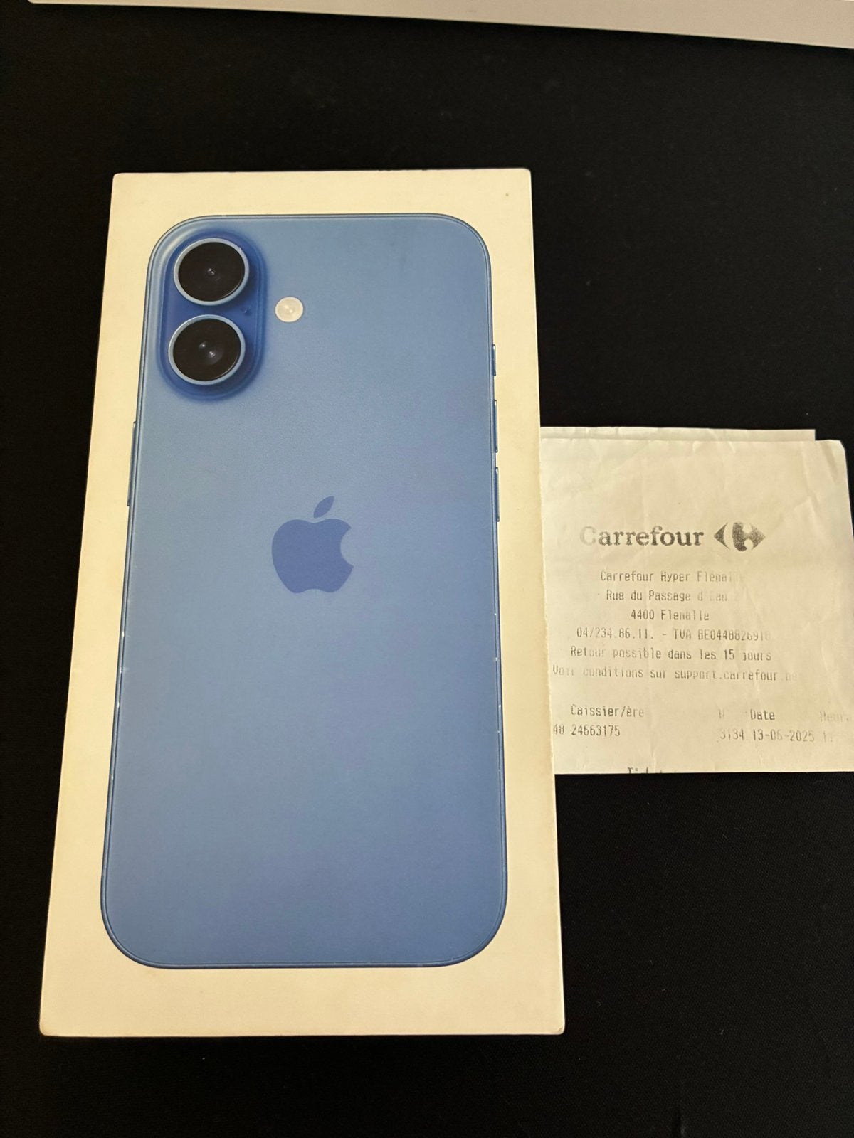 Iphone 16 128go, Telecommunicatie, Mobiele telefoons | Apple iPhone, Zo goed als nieuw, 128 GB, Zonder abonnement, Zonder simlock