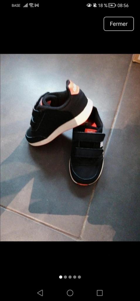 Basket adidas, Enlèvement