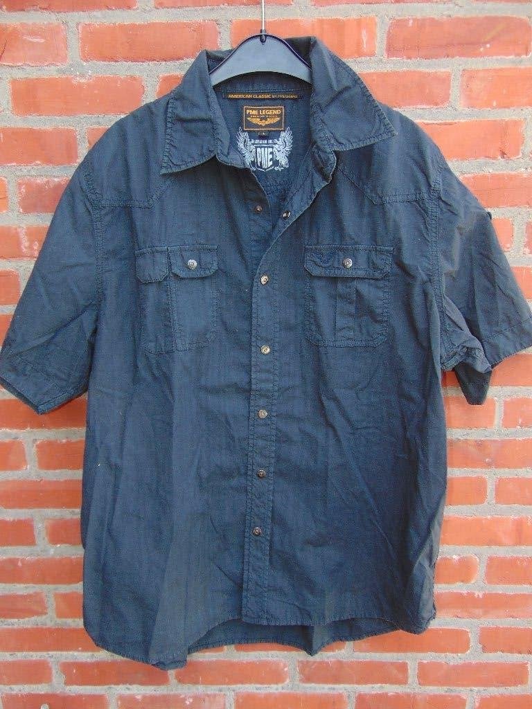 Hemd PME Legend in zeer goede staat, Vêtements | Hommes, Chemises, Enlèvement ou Envoi, Porté, Bleu, Tour de cou 43/44 (XL)