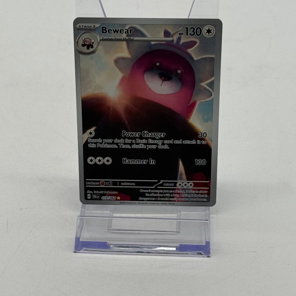 Pokémon Bewear - 079/064 Shrouded Fable - NM, Enlèvement ou Envoi, Comme neuf, Cartes en vrac, Foil