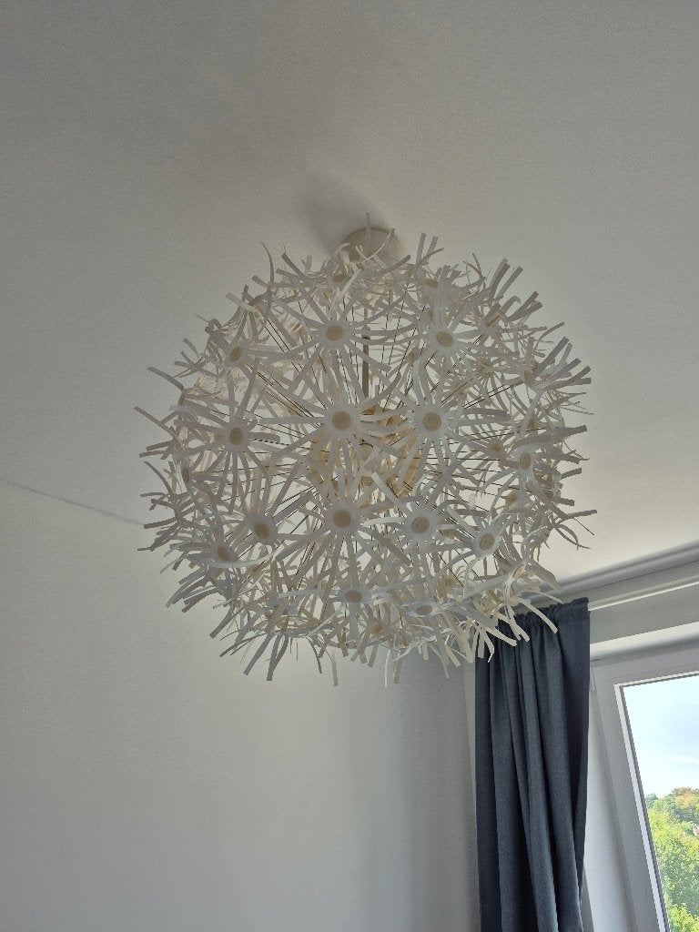 Luminaire, suspension "flocons de neige", Enlèvement