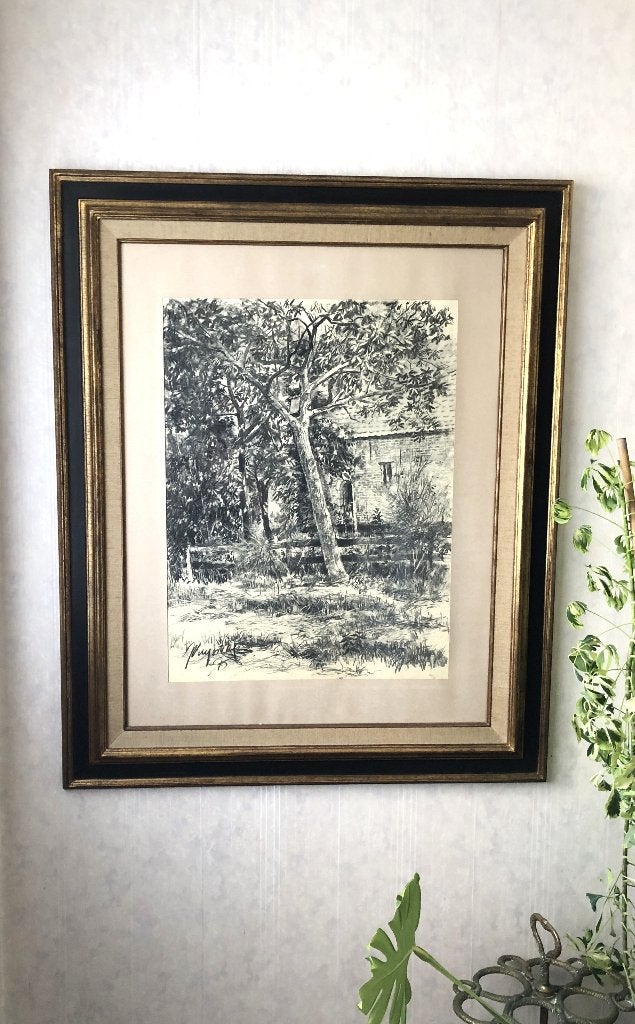 Schilderij, Huis en Inrichting, Woonaccessoires | Schilderijen, Tekeningen en Foto's, Ophalen, Gebruikt, 75 tot 100 cm, Tekening