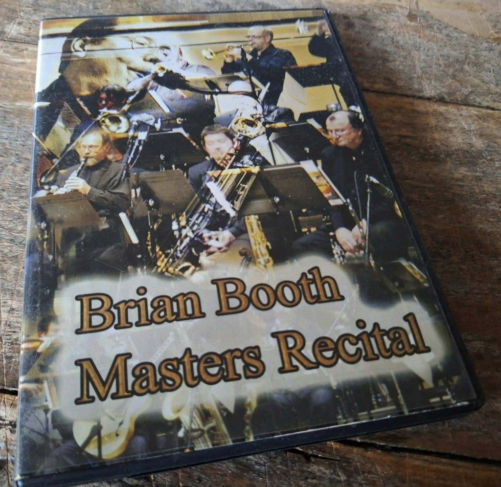 Brian Booth - Masters recital Cd + Dvd, Ophalen of Verzenden, 1980 tot heden, Gebruikt, Jazz