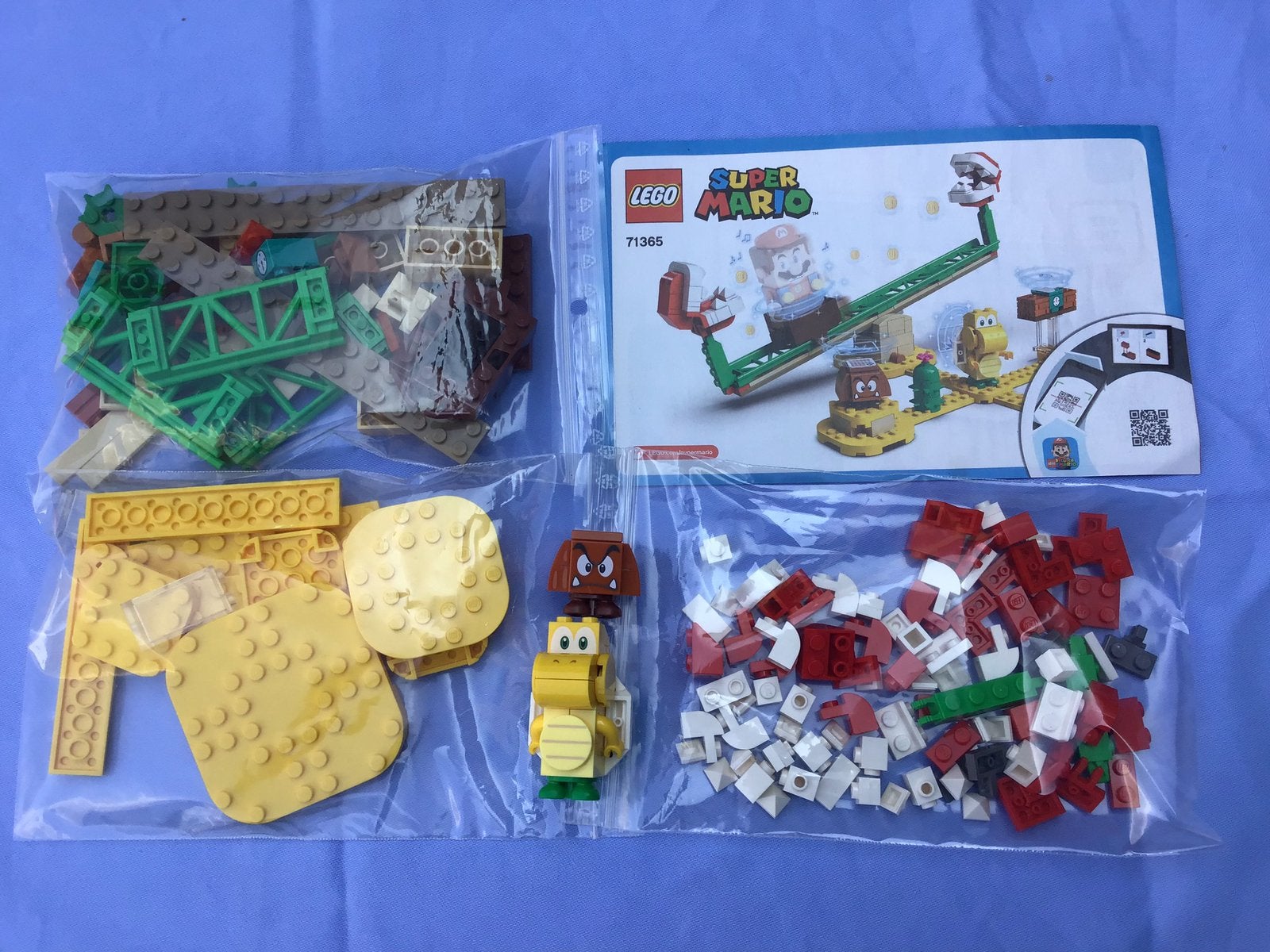 Lego super mario 71365, Enlèvement ou Envoi, Comme neuf, Complet, Lego