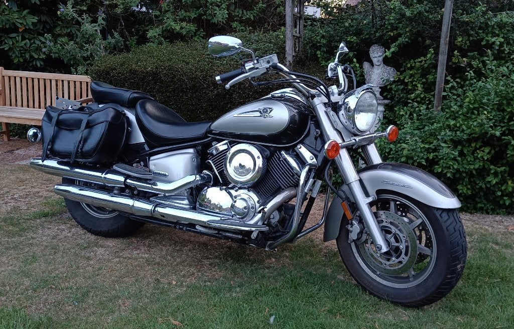 Yamaha Dragster 1100, Occasion, Plus de 35 kW, Chopper, 2 cylindres