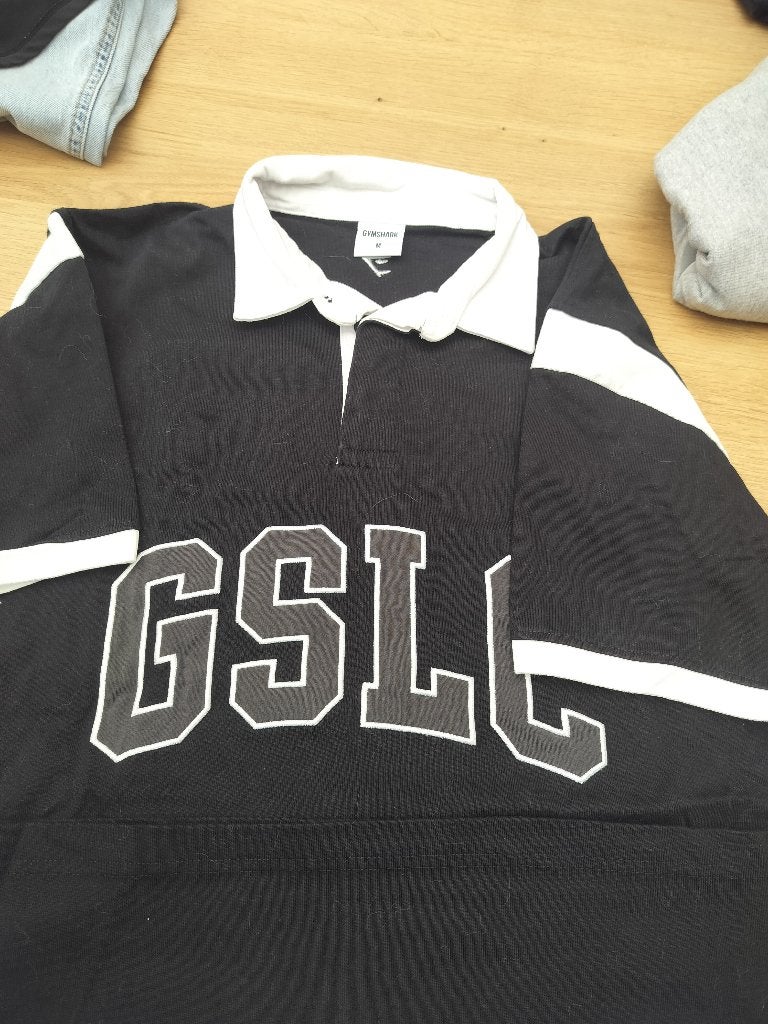 Polo en sweater gym shark, Kleding | Heren, Ophalen, Maat 48/50 (M), Gym shark, Zo goed als nieuw