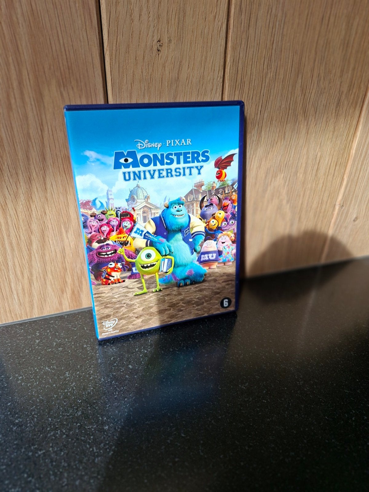 Disney dvd monsters university, Ophalen of Verzenden, Zo goed als nieuw