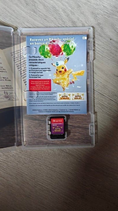Jeu Nintendo Switch - Pokémon Violet, Consoles de jeu & Jeux vidéo, Enlèvement ou Envoi, Comme neuf