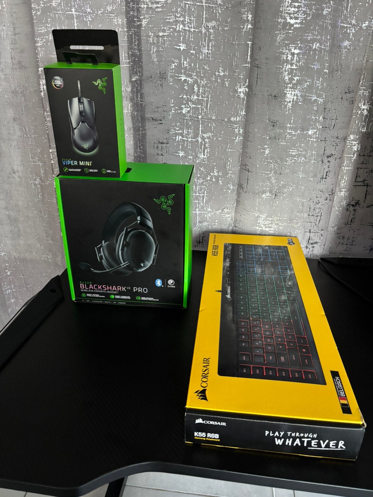 Gaming setup Razer/Corsair, Computers en Software, Videokaarten, Ophalen of Verzenden, Zo goed als nieuw