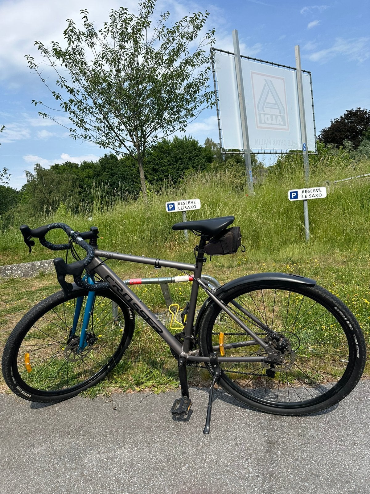Vélo de route en aluminium Crosser. 28 pouces. Taille M., Ophalen of Verzenden, Zo goed als nieuw, 28 inch