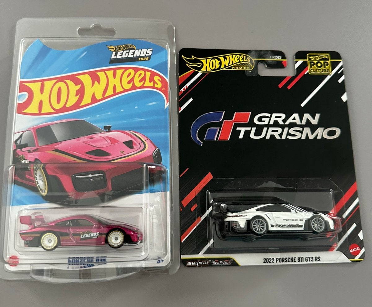 2 x Porsche Hot Wheels, Enlèvement ou Envoi, Neuf, Voiture