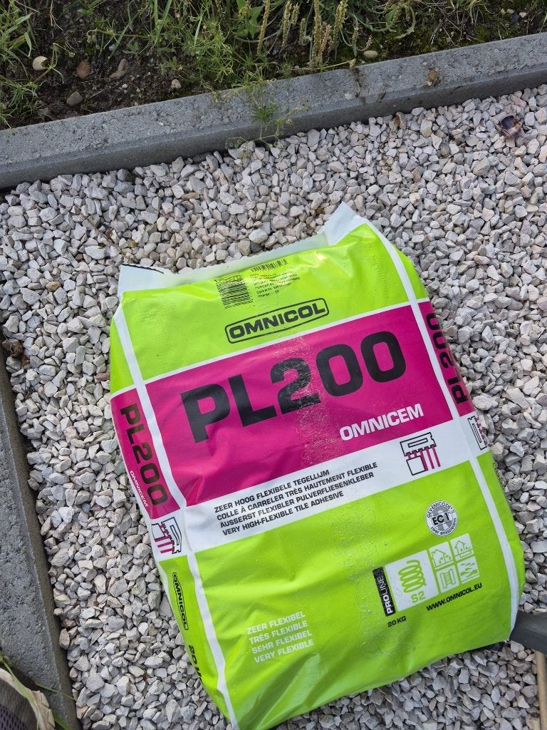 PL200 tegellijm wit 20 KG - nieuwe zak, Ophalen, Nieuw, Vloertegels