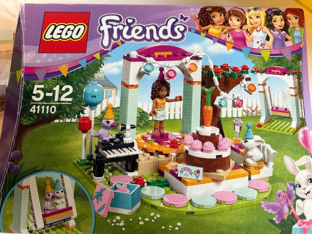 Lego Friends Verjaardagsfeestje Set 41110, Gebruikt, Lego, Friends, Ophalen of Verzenden