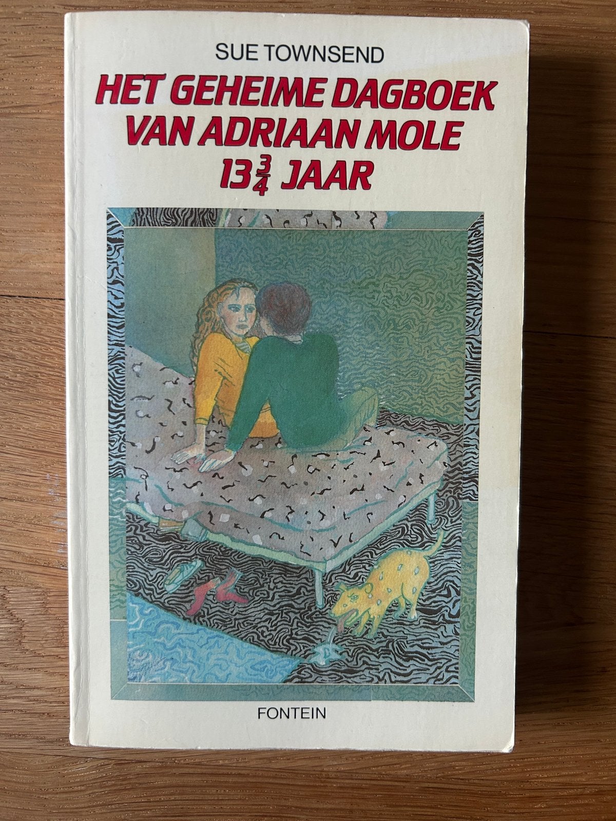 Jeugdboek. Het geheime dagboek van Adriaan Mole.Sue Townsend, Boeken, Ophalen of Verzenden, Gelezen