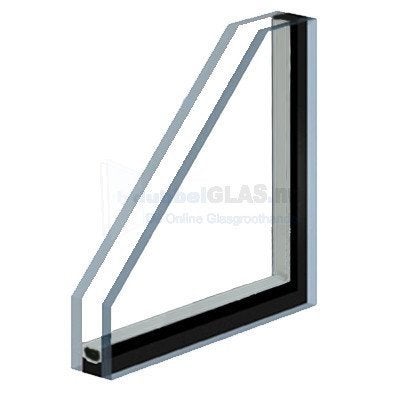 Dubbel gelaagd zonwerend  glas 2m56 op 1m255, Neuf, 160 cm ou plus, Enlèvement, Verre de sécurité