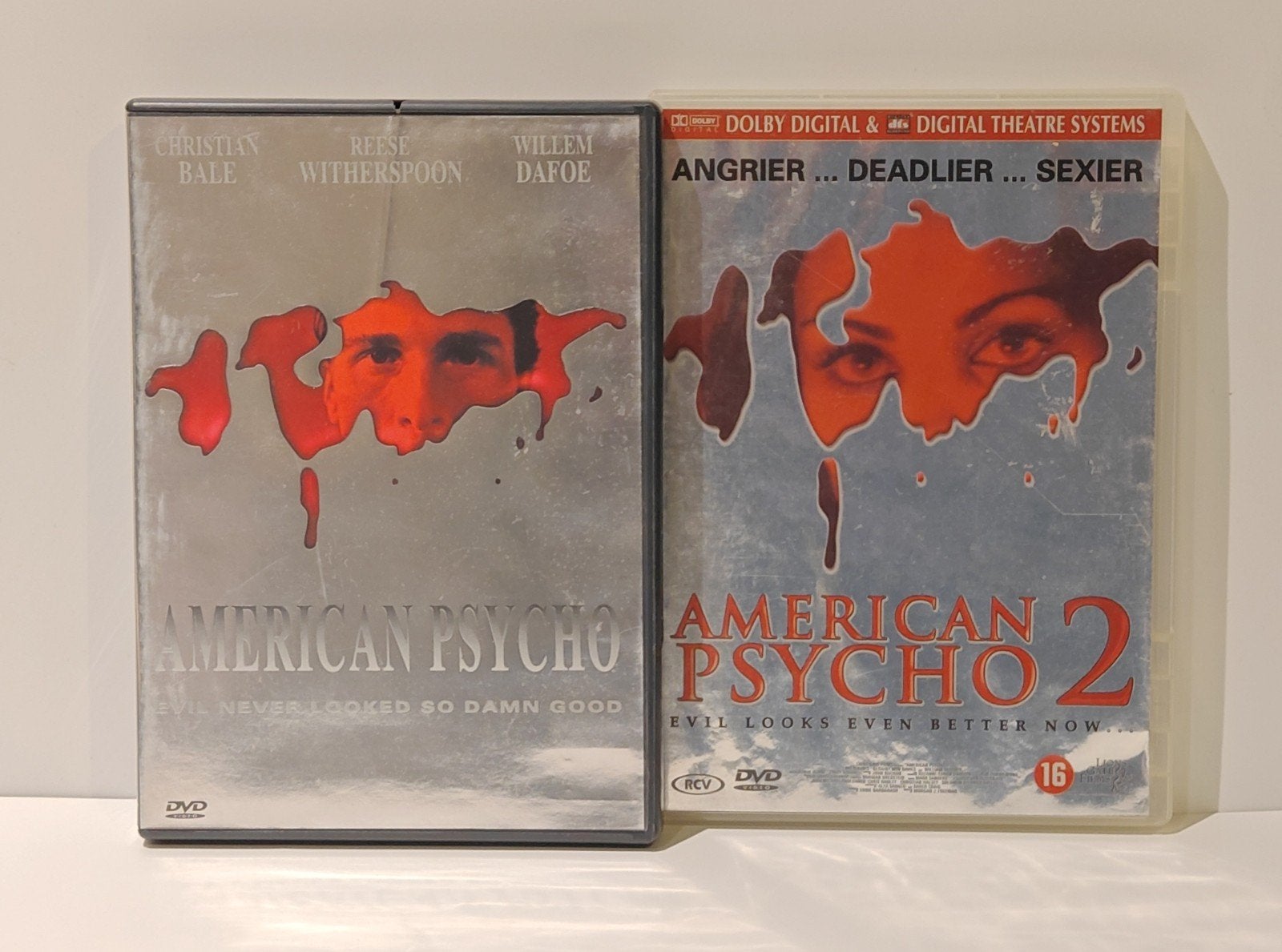 American Psycho 1+2 DVD Set Thriller Cult klassiekers Bale, Ophalen of Verzenden, Nederlands, Cult, Nederlands