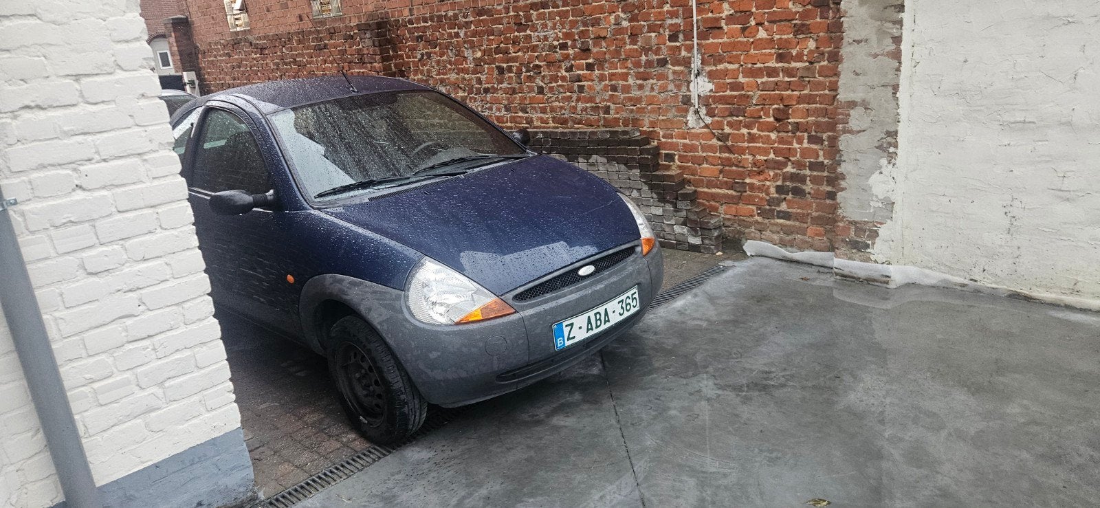 Ford Ka 57000km, Auto's, Ford, Ka, Blauw, Handgeschakeld, 44 kW