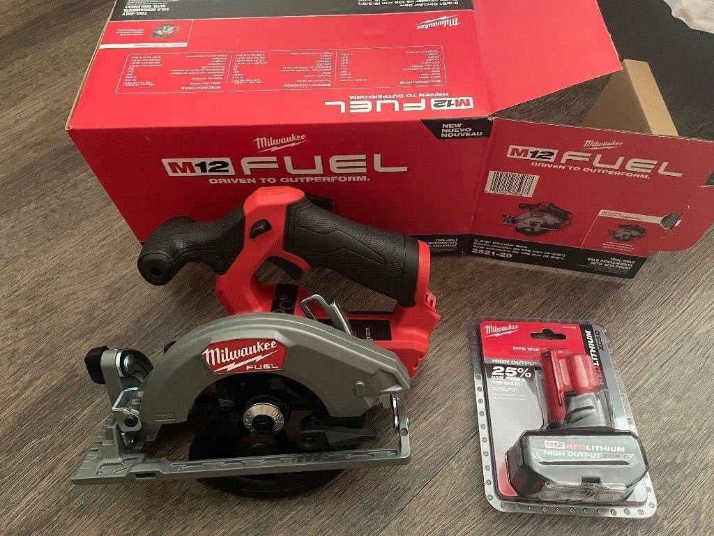 nieuwe m12 milwaukee cirkelzaag, Ophalen of Verzenden, Nieuw, Cirkelzaag, Milwaukee