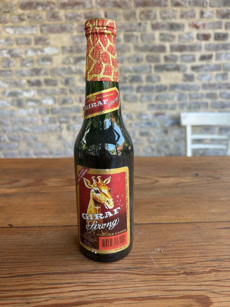 bier Giraf Denmark RUILEN !, Ophalen of Verzenden