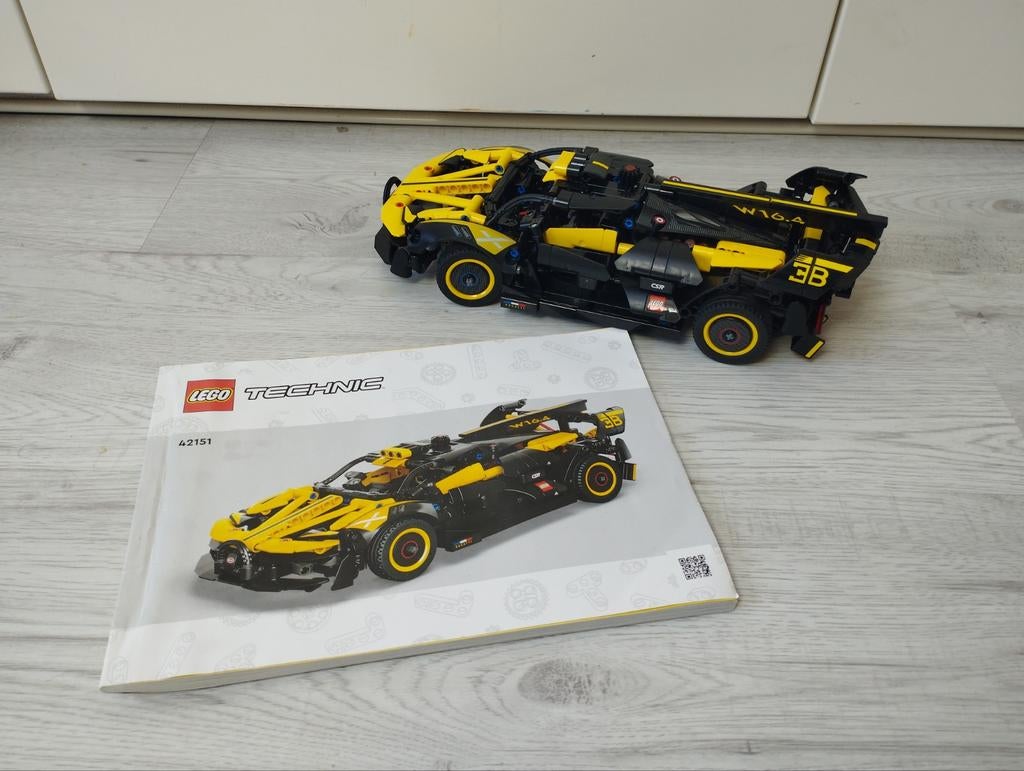 LEGO Technic Bugatti 42151, Enlèvement ou Envoi, Lego, Ensemble complet, Instructions incluses