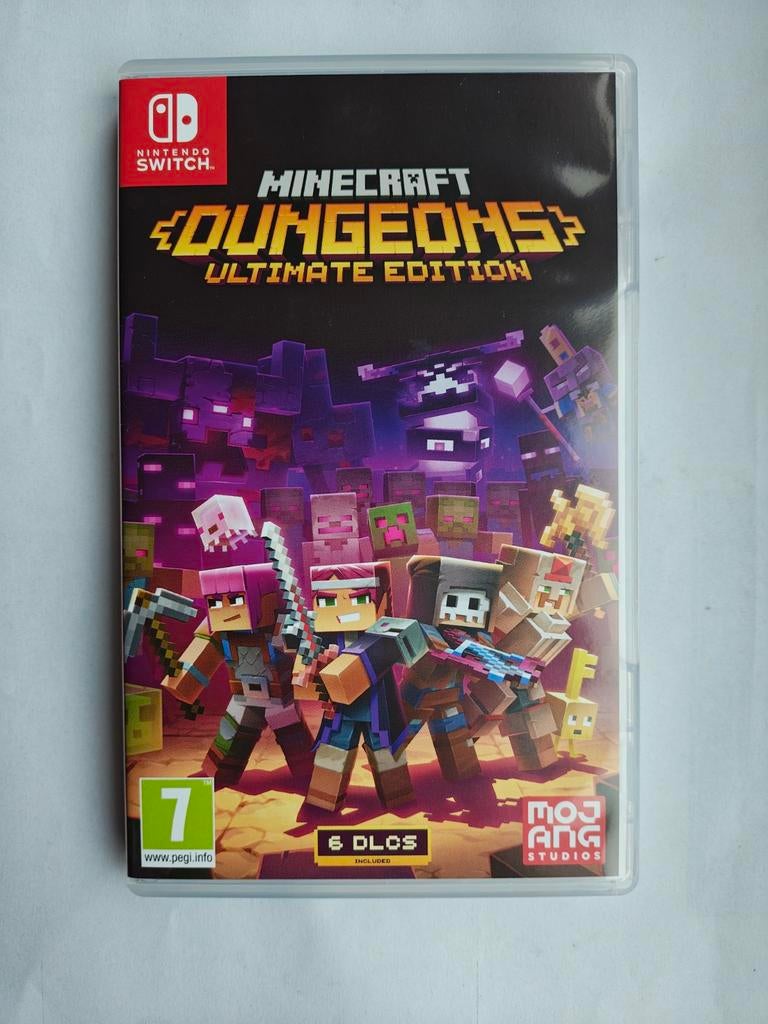 Nintendo Minecraft: Dungeons - Ultieme editie (Switch), Games en Spelcomputers, Ophalen of Verzenden, Eén computer, 3 spelers of meer
