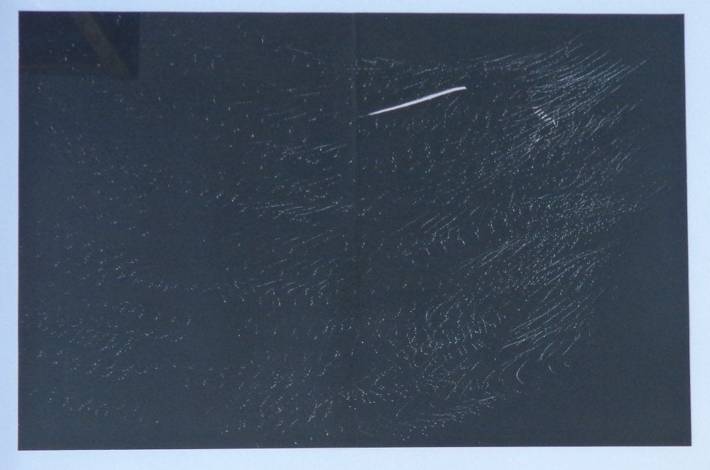 HANS HARTUNG / ABSTRACTIE / ZW-W LITHO / 76x101cm / KADER, Antiek en Kunst, Ophalen