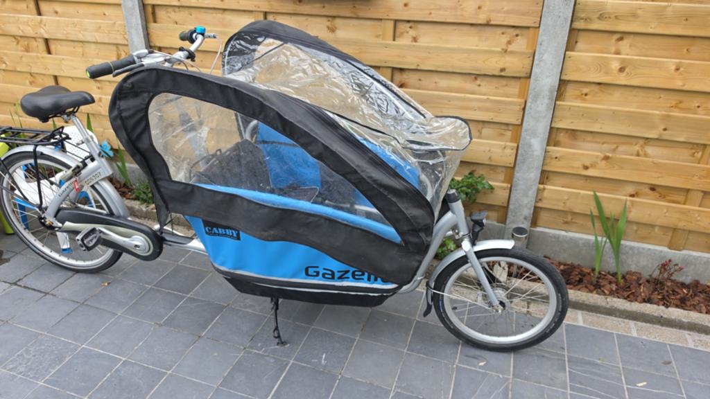 Gazelle bakfiets  cabby, Fietsen en Brommers, Ophalen, Gazelle