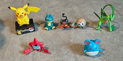 Pokemon figuren, Ophalen, Gebruikt