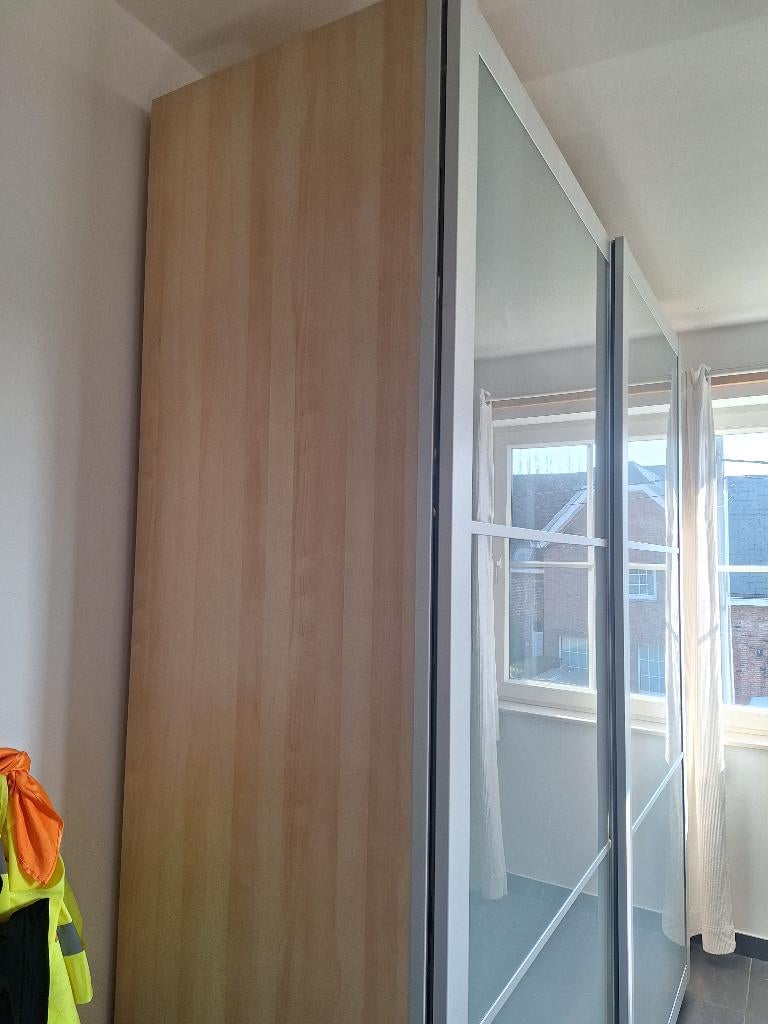 Kleerkast, Ophalen, 150 tot 200 cm, Grenenhout, Zo goed als nieuw